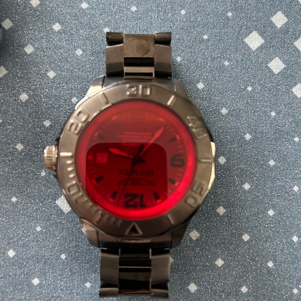 Invicta Red and Gray Watch